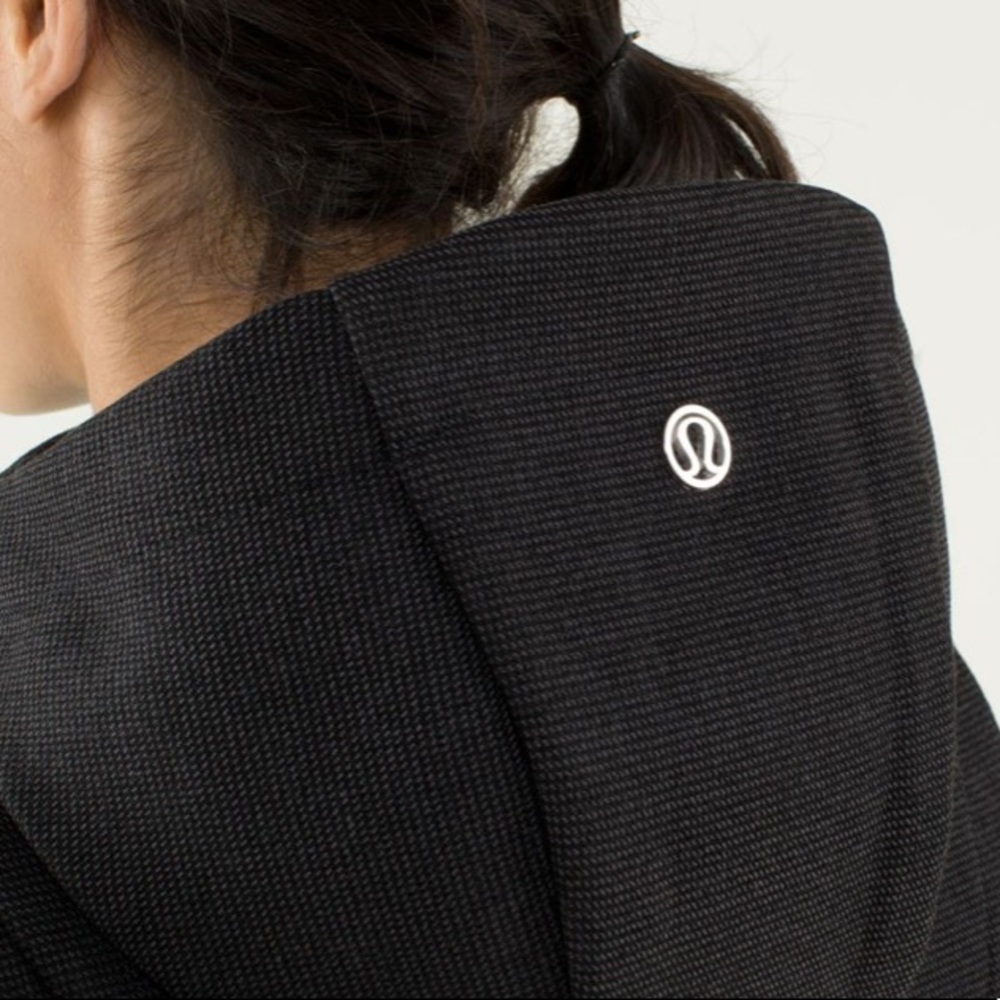 Lululemon city softshell tweed black 6 - Picture 11 of 16